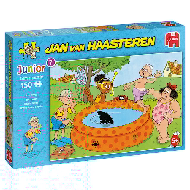 Produktbilde 3 for Jan Van Haasteren Junior Pool Pranks Puslespill 150 brikker, Jumbo