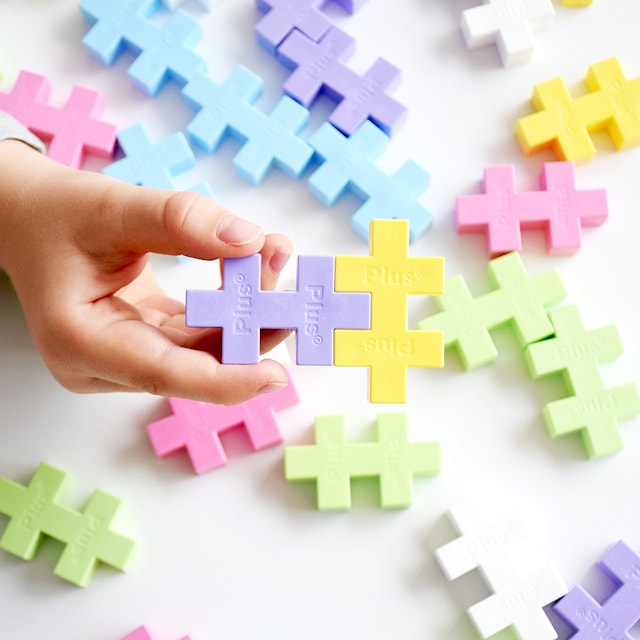 Produktbild 2 för BIG Pastell Mix / 100 pcs Plus-Plus