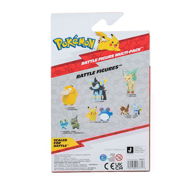 Produktbild 7 för Figurer 4-pack Pokémon