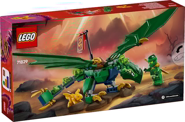Tuotekuva 3 - Lloydin metsänvihreä lohikäärme LEGO® Ninjago (71829)