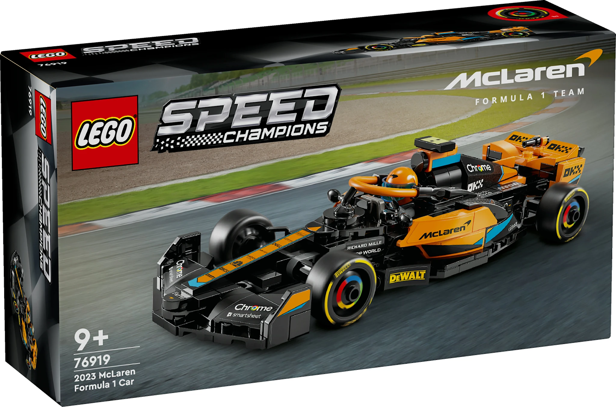 Tuotekuva ille 2023 McLaren Formula 1 ‑kilpa-auto LEGO®  Speed Champions (76919)