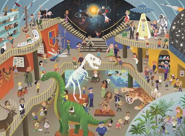 Produktbilde 2 for I det naturhistoriske museet 200p Ravensburger