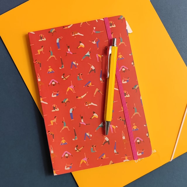 Produktbilde 3 for Notatbok A5 Yogi Linjert 192 sider Cedon