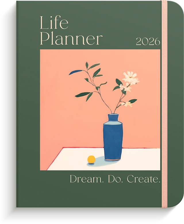 Tuotekuva 1 - Kalender 2026 Life Planner Decor Burde