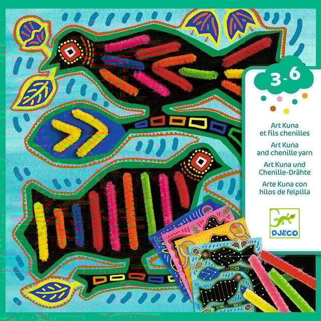 Tuotekuva 3 - Askartelua pehmeillä piipunpuhdistusaineilla Djeco