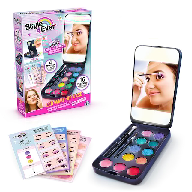 Produktbild 1 för Mini Make Up Fodral med LED-belysning Style 4 Ever