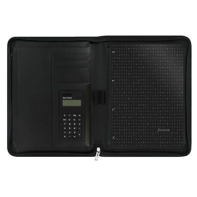 Tuotekuva 3 - Metropol A4 + Laskin Musta Filofax