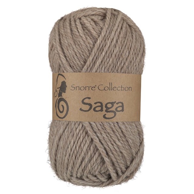 Saga Villa, alpakka-sekoitus 50 g Beige 407, Viking Snorre