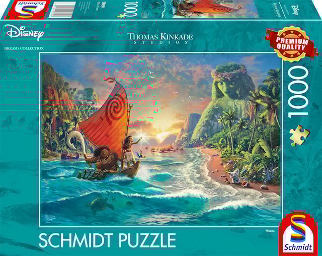 Produktbilde 1 for Disney Vaiana Moana Puslespill 1000 brikker Schmidt