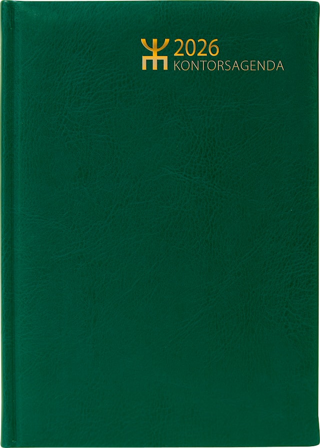 Produktbild 1 för Kalender 2026 Kontorsagenda Grön Almanacksförlaget
