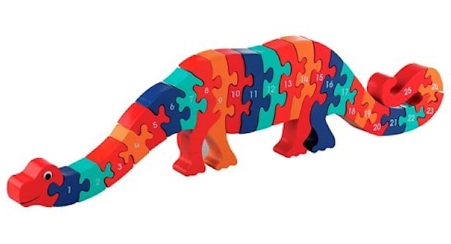 Pusledyr Dino 1-25 Lanka Kade