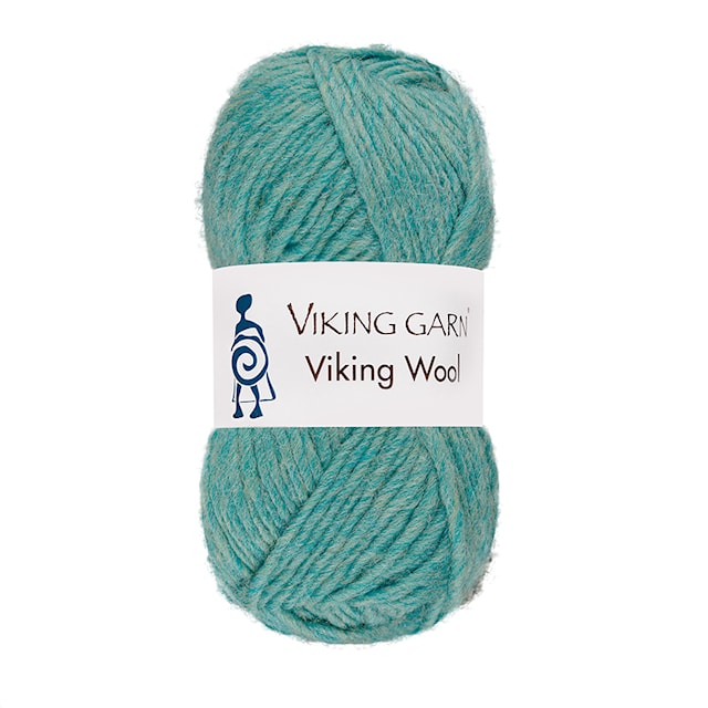 Viking Wool Garn 50 g Turkos 529 Viking Garn