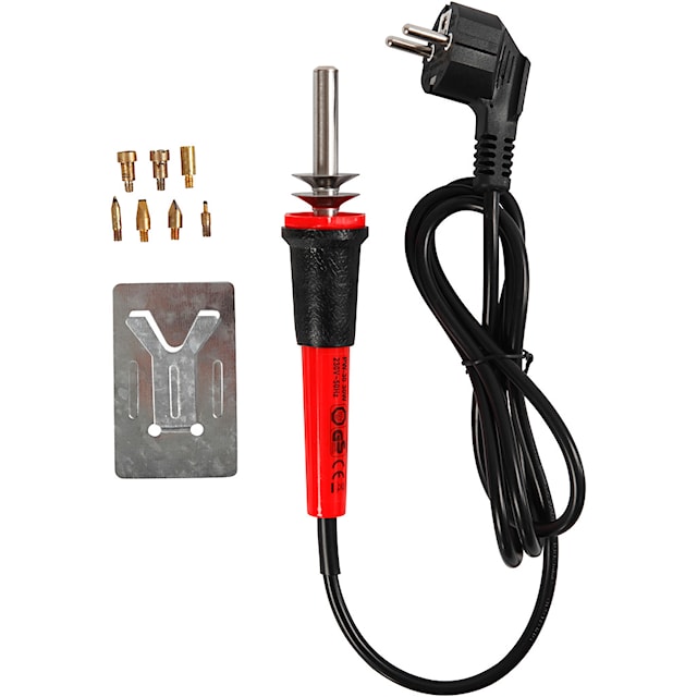 Tuotekuva 2 - Polttokolvisetti, koko 19x3 cm, EU, musta, punainen, 1 kpl