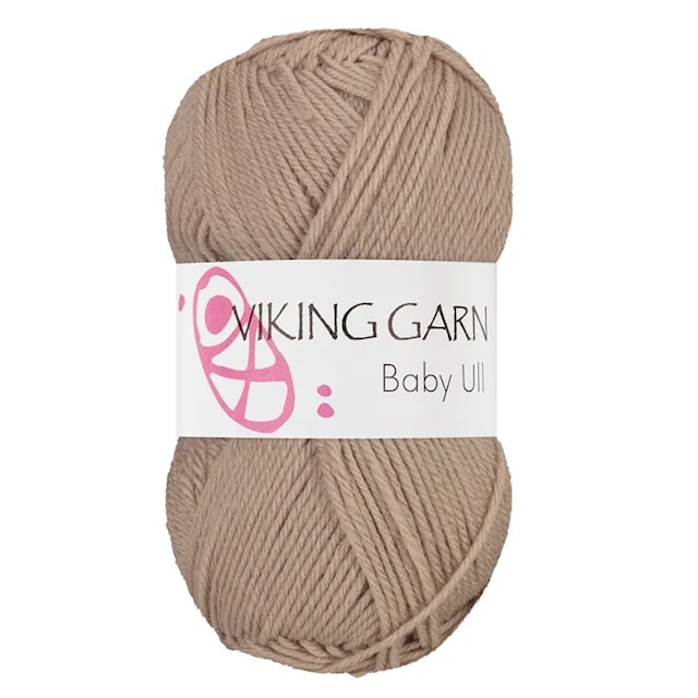 Baby Ull 50 g Beige 307 Viking Garn