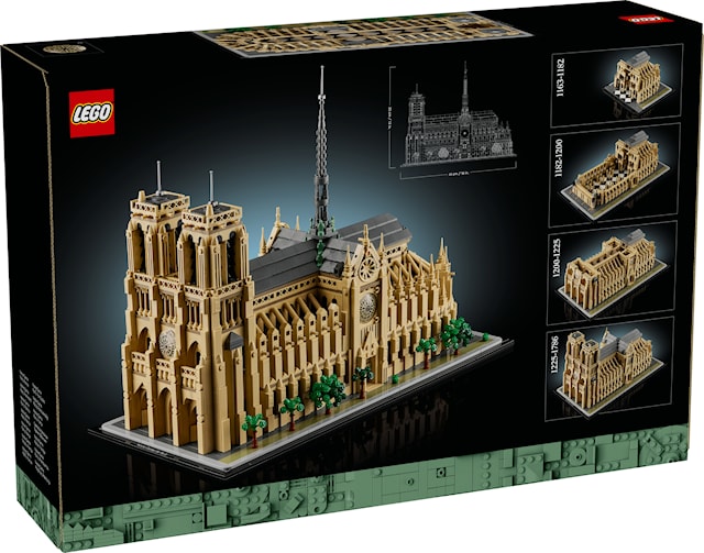 Produktbild 3 för Notre-Dame de Paris LEGO® Architecture (21061)