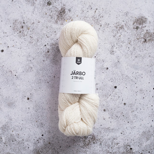 2tr Ull 100 g Natural white Järbo