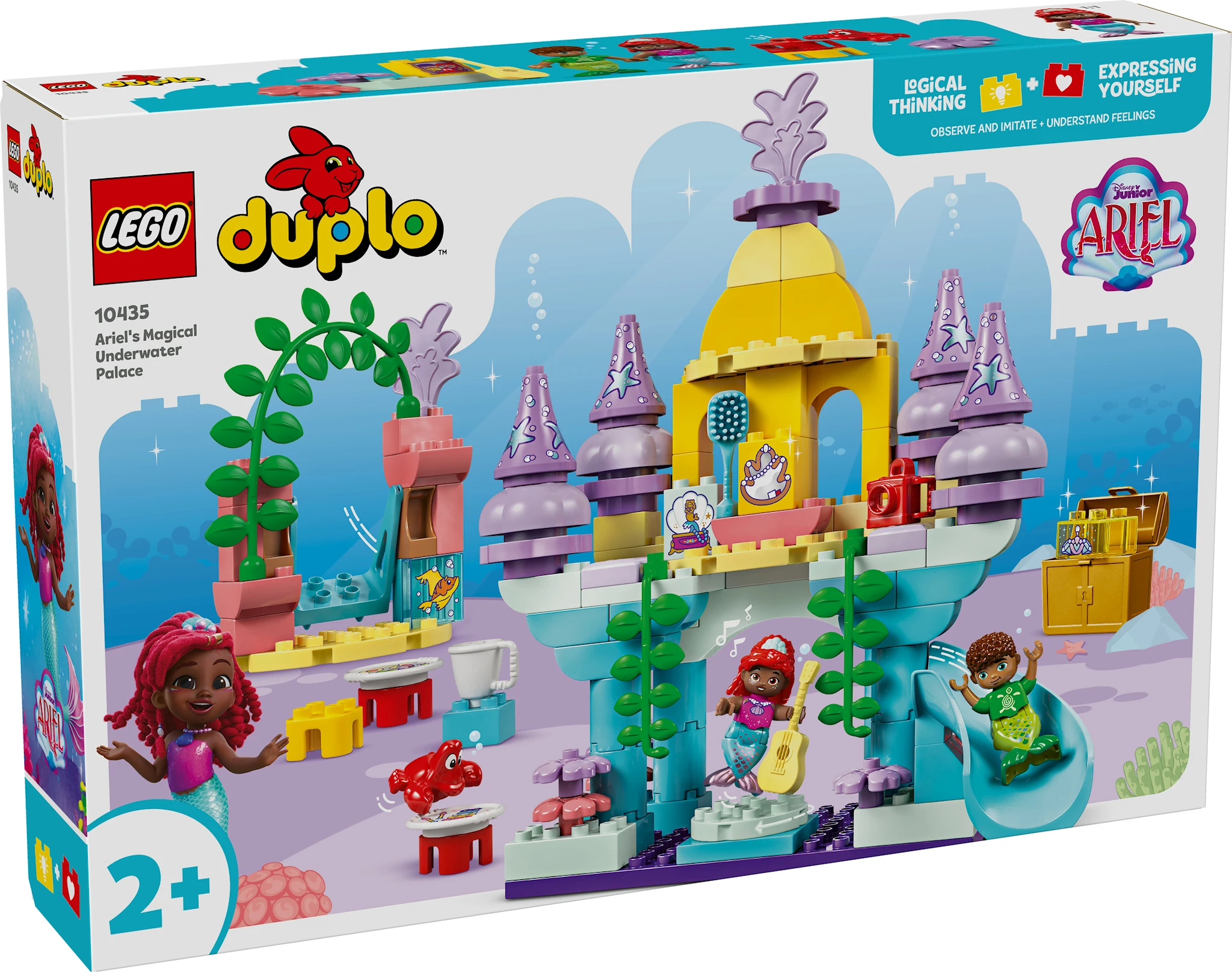 Tuotekuva ille Arielin vedenalainen taikalinna LEGO® DUPLO® Disney ™ (10435)