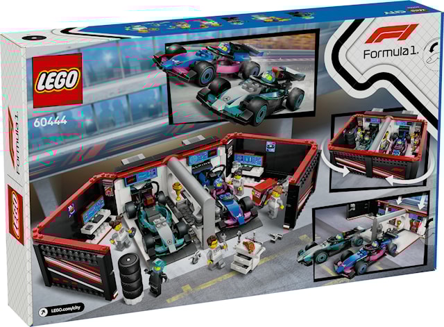 Tuotekuva 3 - F1®-talli ja Mercedes-AMG‑ ja Alpine-autot LEGO® City (60444)