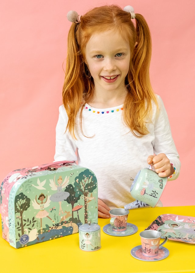 Produktbild 2 för Teservis Enchanted 9 delar Floss & Rock