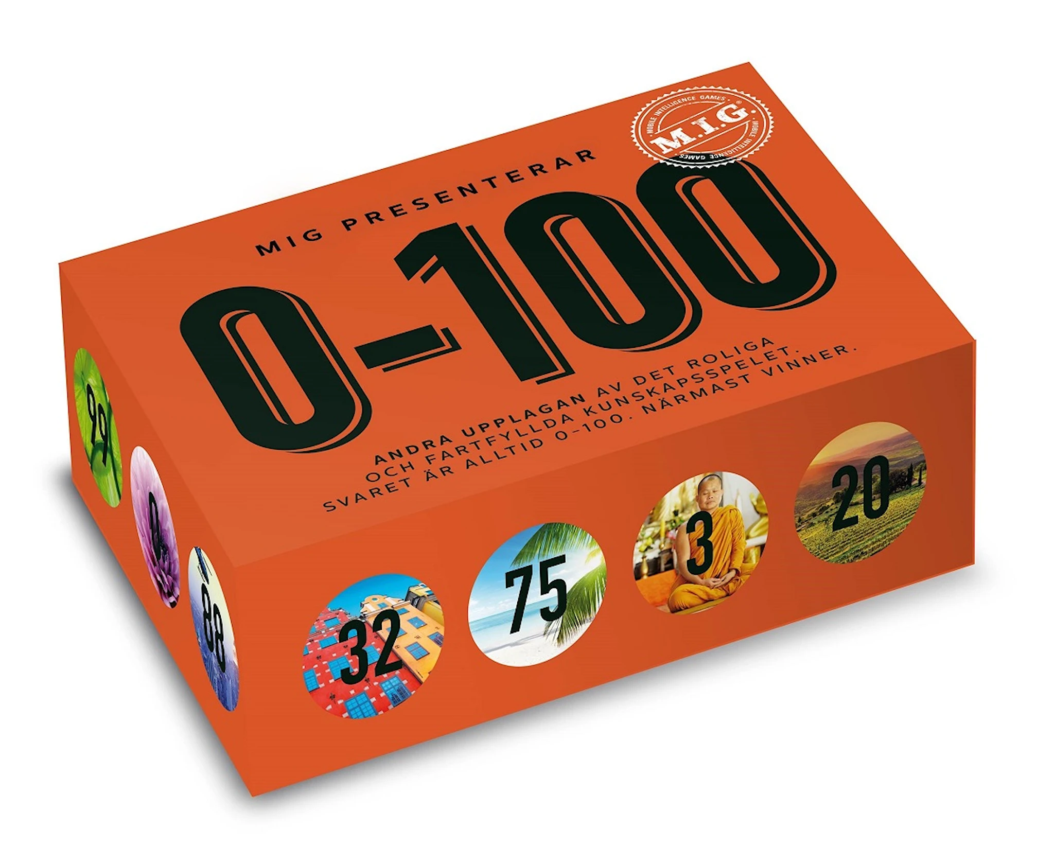 Produktbild för 0-100 Orange, Spel (SE)