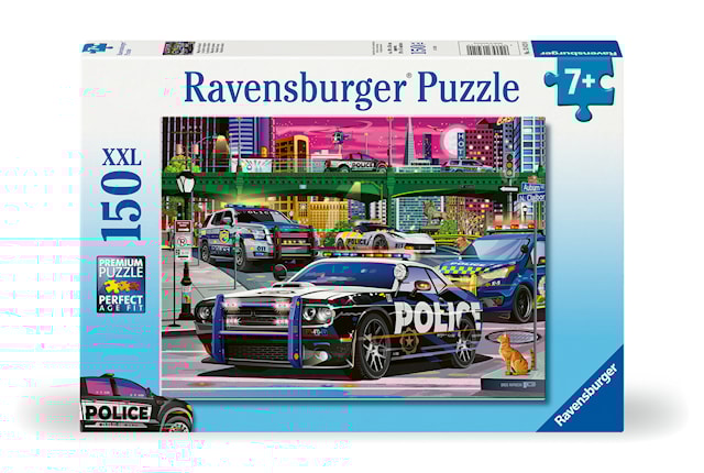 Tuotekuva 1 - Palapelit Police On Patrol 150 palaa, Ravensburger