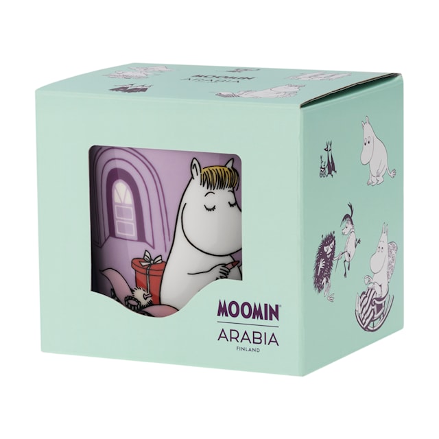 Arabia Muumi muki Niiskuneiti 80-vuotisjuhla 30 cl