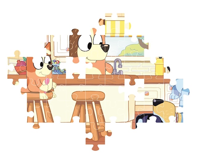 Produktbilde 3 for Puslespill 104 brikker Bluey, Clementoni