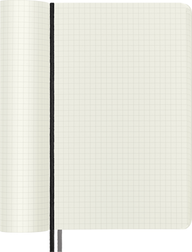 Produktbild 3 för Anteckningsbok Classic Soft Expanded Moleskine Linjerad Large Black