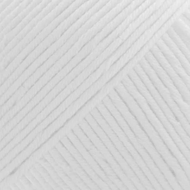 Safran Drops design Garn Bomull 50 g hvit 17