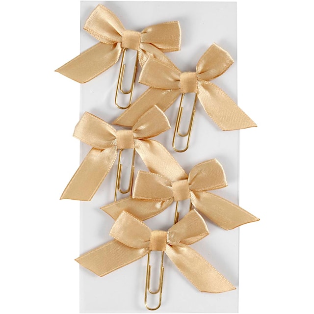 Tuotekuva 1 - Liittimet, koko 40x70 mm, kulta, 5 kpl/ 1 pkt