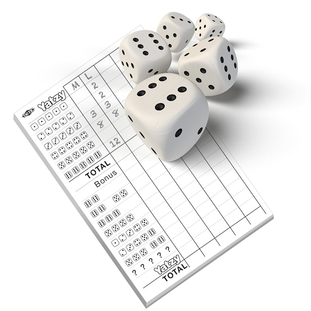 Produktbilde 2 for Yatzy Med Treterninger (SE/FI/NO/DK/EN)