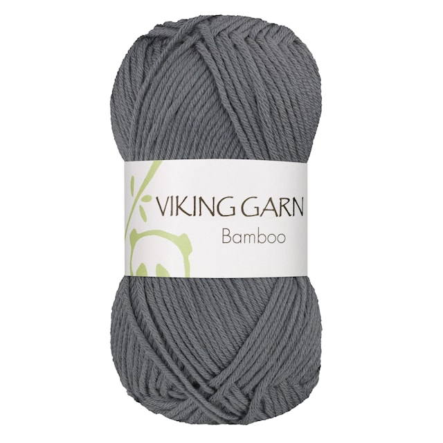 Bamboo 50 g harmaa Viking Garn