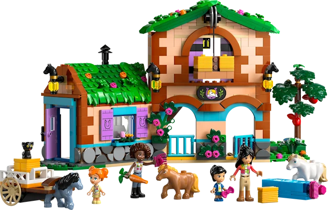 Produktbild 2 för Ponnygård & stall LEGO® Friends (42654)