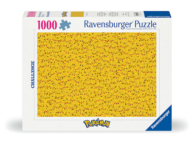 Tuotekuva 1 - Challenge Pikachu Palapelit 1000 palaa, Ravensburger