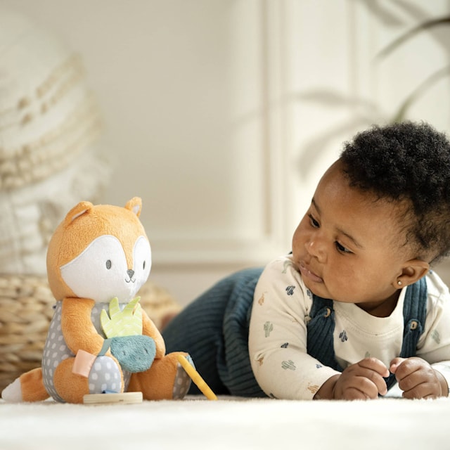 Produktbild 3 för Calm Spring Plyschaktivitetsleksak Kitt the Fox Ingenuity