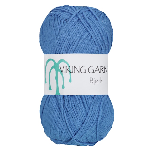 Bjørk 50 g sininen Viking Garn