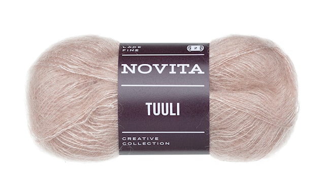 Tuuli Garn Mohair 25 g Speilbilde 604 Novita