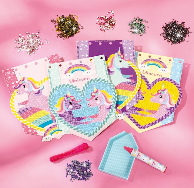 Produktbild 2 för Diamantmålning Enhörning