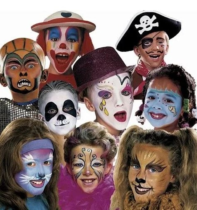 Produktbilde 2 for Grimas Ansiktsmaling, orange, 15 ml/ 1 boks