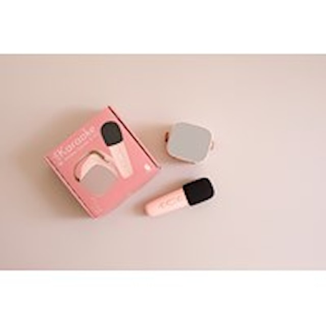 Produktbild 3 för Trådlös Karaoke Set Lalarma Rosa