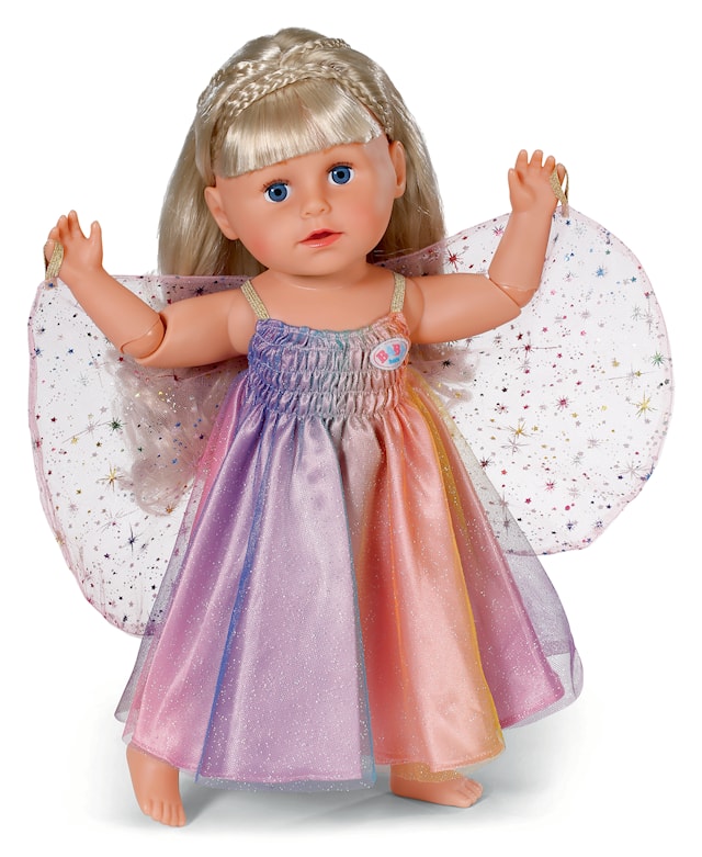 Produktbild 2 för Regnbågsklänning Dockkläder 43 cm Baby Born