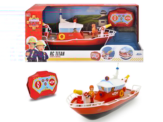 Tuotekuva 1 - Palomies Sam Radio -kontrolloitu pelastusvene Titana 1:16