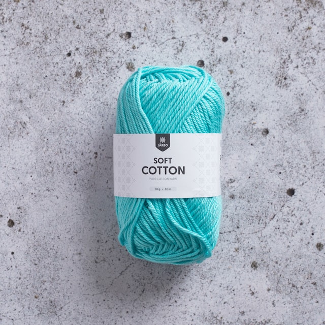 Soft Cotton Bomullsgarn 50 g Lagunblå (8870) Järbo