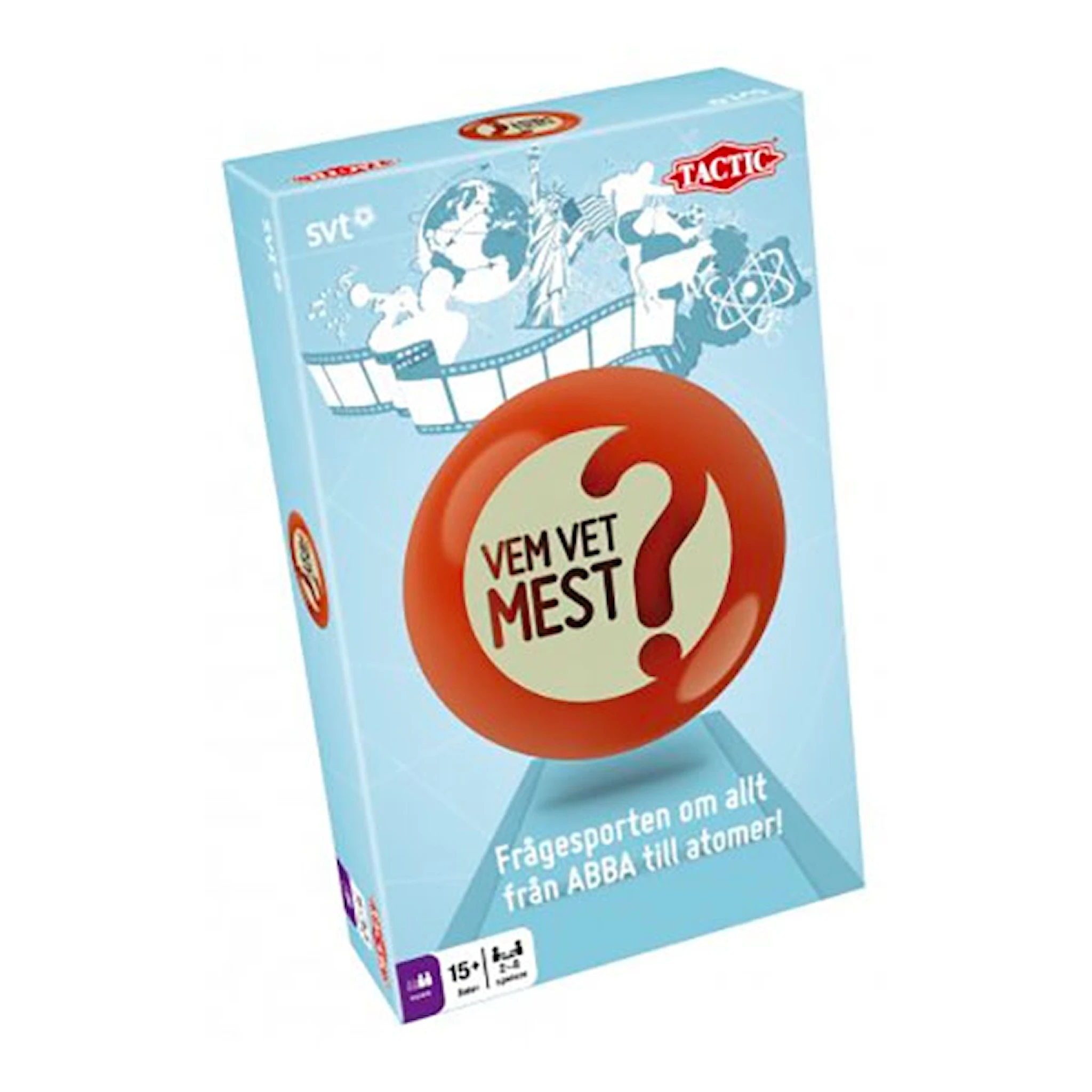 Produktbild för Vem vet mest , Resespel (SE)