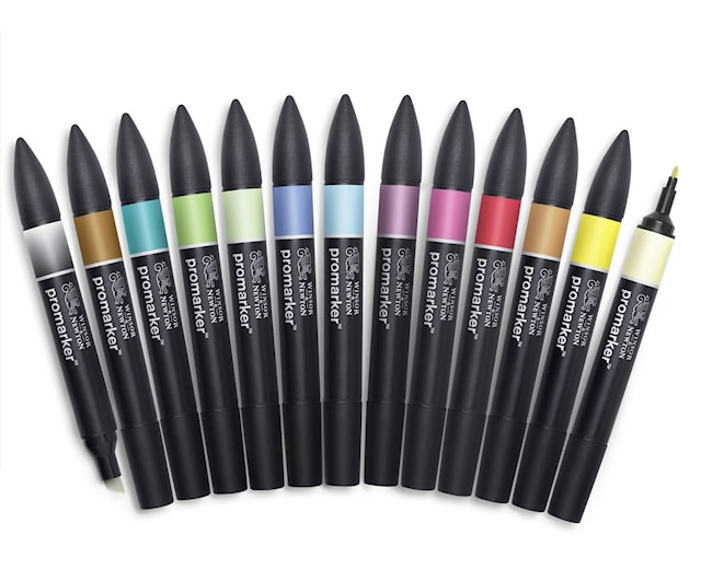 Produktbild 1 för Promarker Set 2 12-pack Winsor & Newton