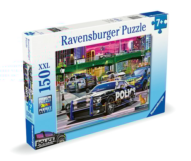 Tuotekuva 2 - Palapelit Police On Patrol 150 palaa, Ravensburger