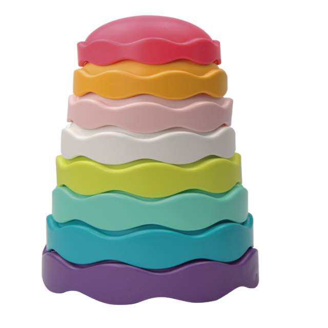 Tuotekuva 1 - Lelujen pinoaminen Kylpylelu Happy Friend