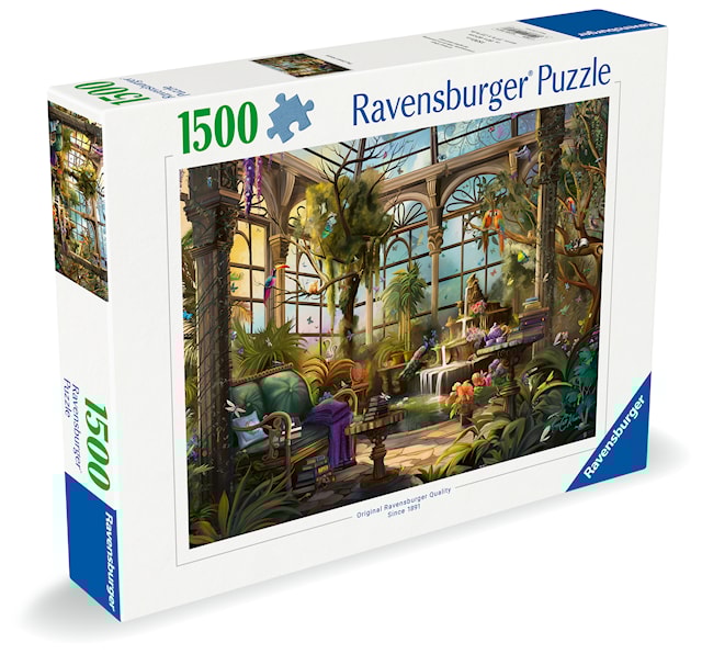 Produktbild 5 för The Greenhouse Pussel 1500 bitar, Ravensburger