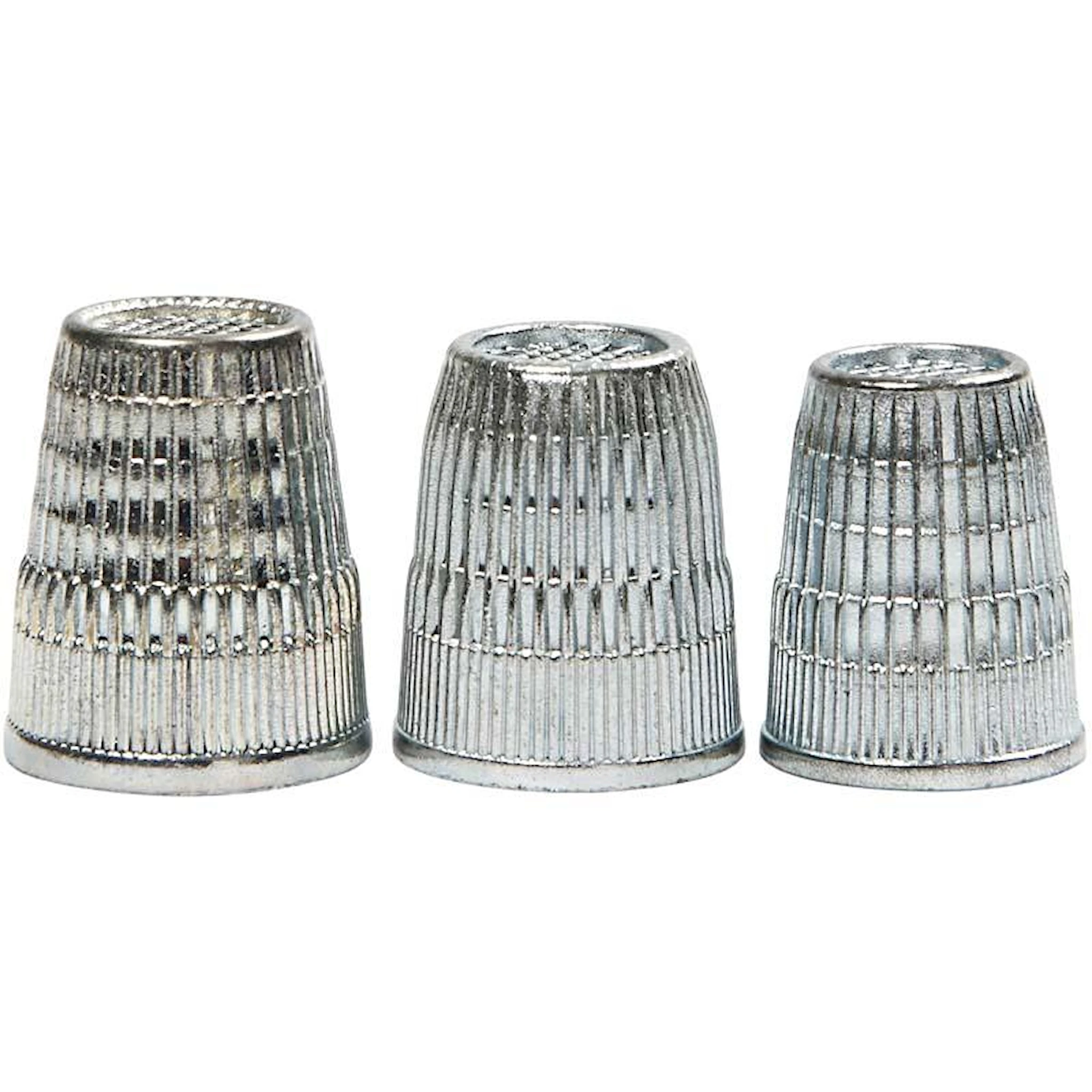 Produktbilde for Fingerbøl, dia. 15+16+17 mm, 3 stk./ 1 pk.