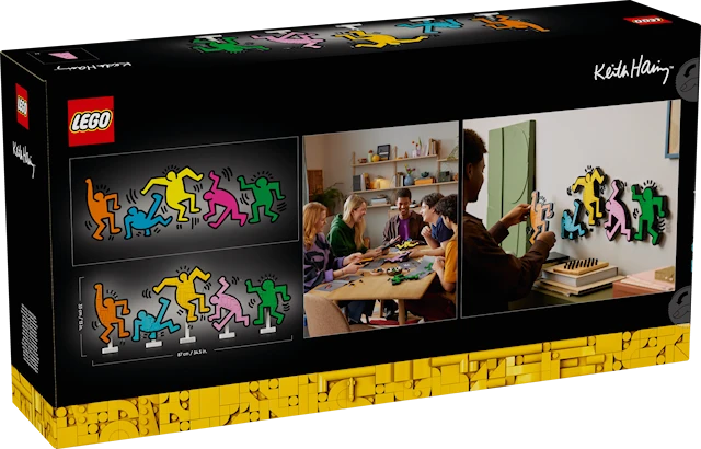 Tuotekuva 4 - Keith Haring – Tanssivat hahmot LEGO® ART (31216)